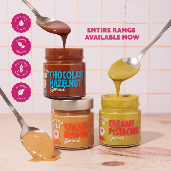 spreads vegan and gluten free with NO palm oil