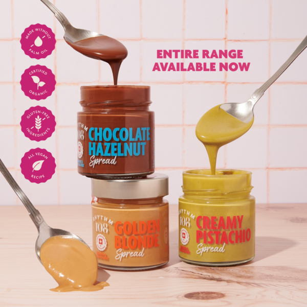 spreads vegan and gluten free with NO palm oil